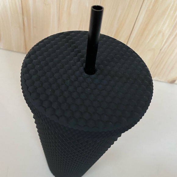 Starbucks 2021 Matte Black Studded Tumbler 24oz - Picture 6 of 6